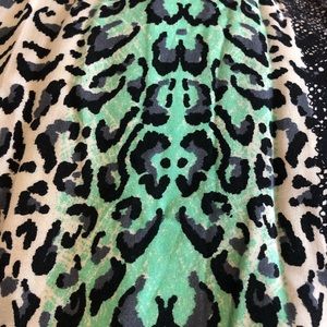 Faded Glory Dresses - Green Animal Print Scoop Neck Tank Top Maxi Dress Faded Glory Dresses - Green Animal Print Scoop Neck Tank Top Maxi Dress